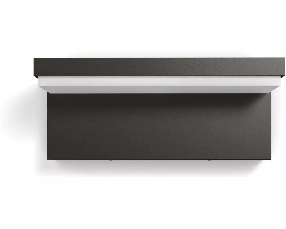 Philips Wandleuchte Bustan UE Bewegungsmelder 2700K Anthrazit