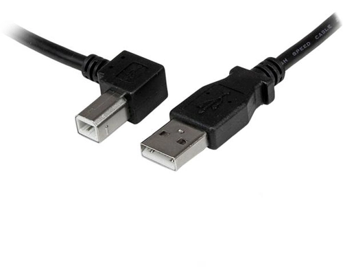StarTech.com 2m USB 2.0 A to Left Angle B Cable