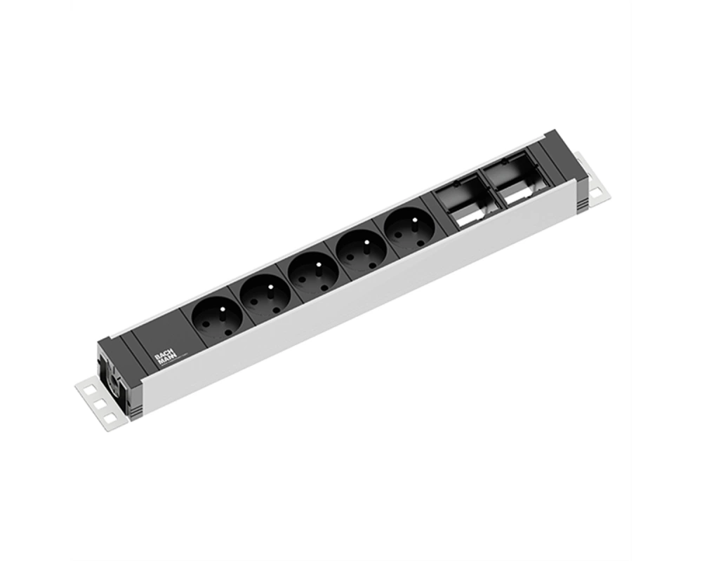 BACHMANN UNIVERSAL 5xUTE 2xCM Strom 3,0m CEE7/7