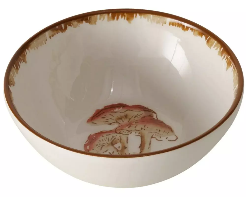 Boltze Müslischale Pilze Trinson Keramik, 6 x 14 cm