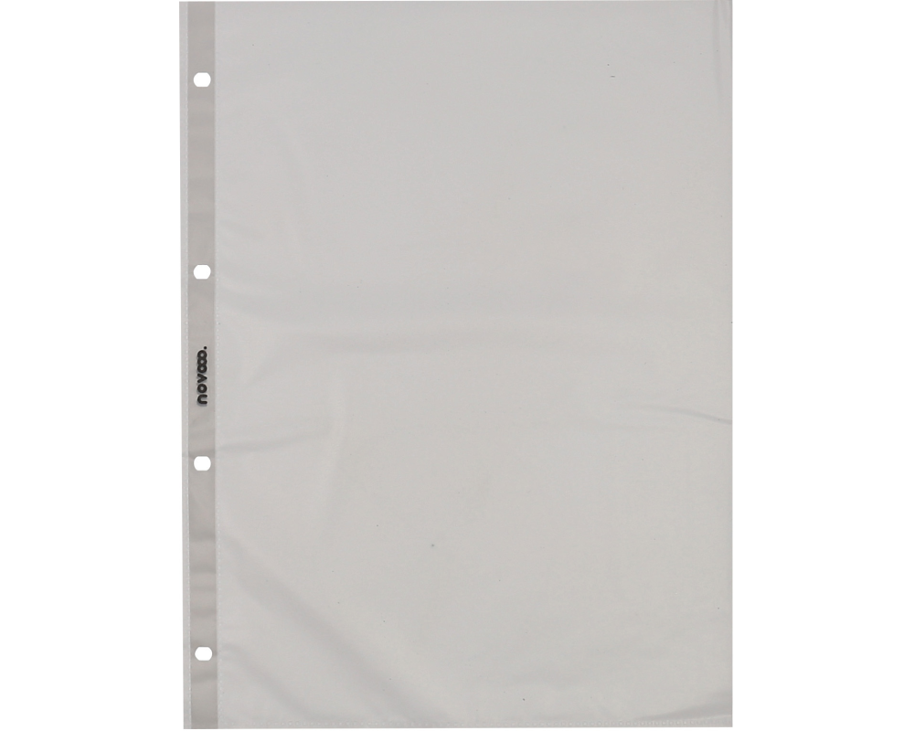 NOVOOO Zeigetasche PP 60my A4 070-5449-019 transparent, genarbt 10 Stk.