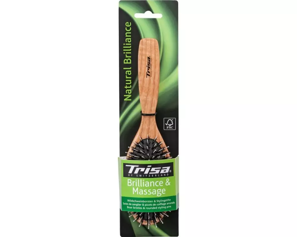Trisa Haarbürste Natural Brilliance Large