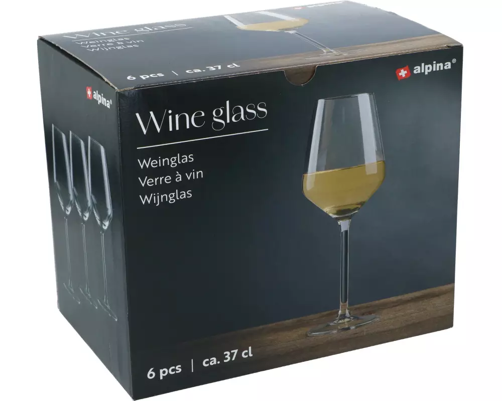 alpina Weissweinglas Set 6-teilig, 370 ml