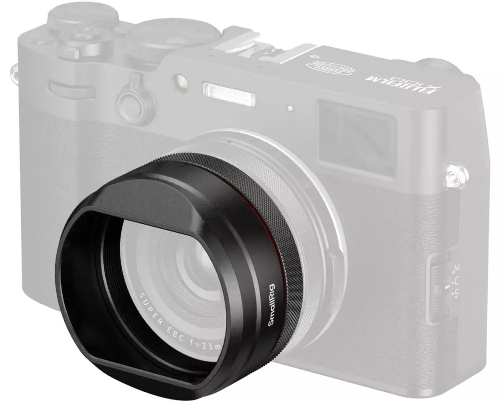 Smallrig Gegenlichtblende X100 VI / X100 V Aluminium Schwarz