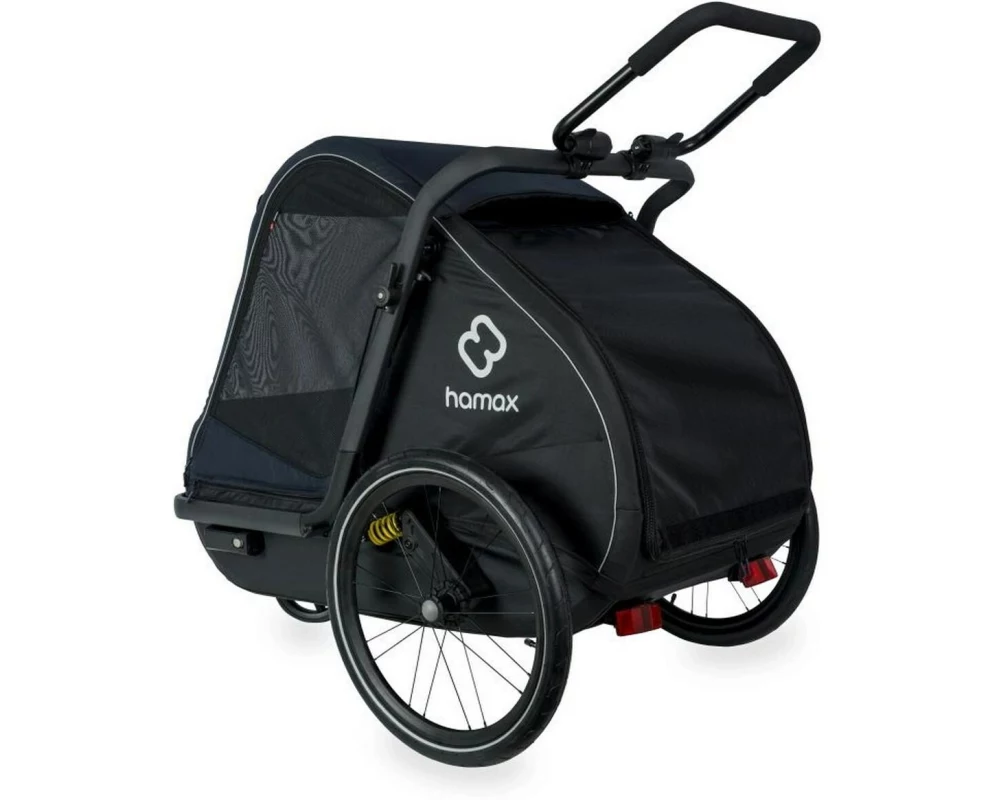 Hamax Veloanhänger Dog Trailer Pluto L für Hunde bis 45 kg