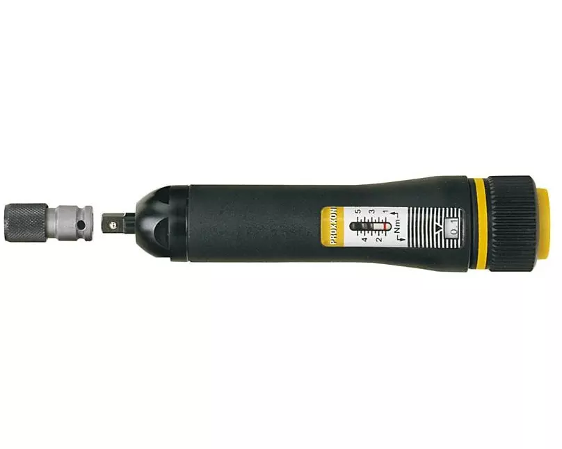 Proxxon Industrial Drehmomentschrauber MicroClick MC5 1-5 Nm, 1/4" Bit-Halter