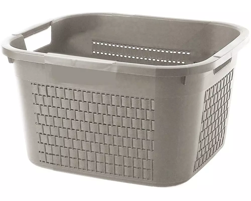 Rotho Wäschekorb Country 22 l, Beige