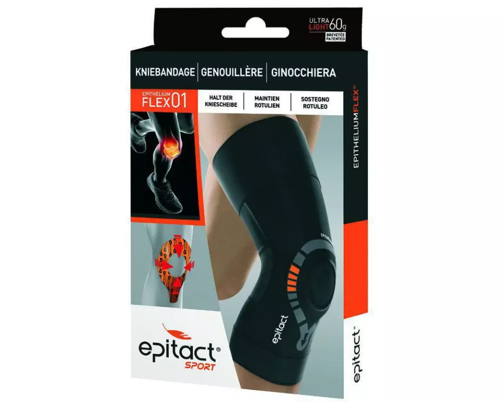 Epitact Kniebandage Physiostrap Multisport XL 44-47 cm 1 Stück