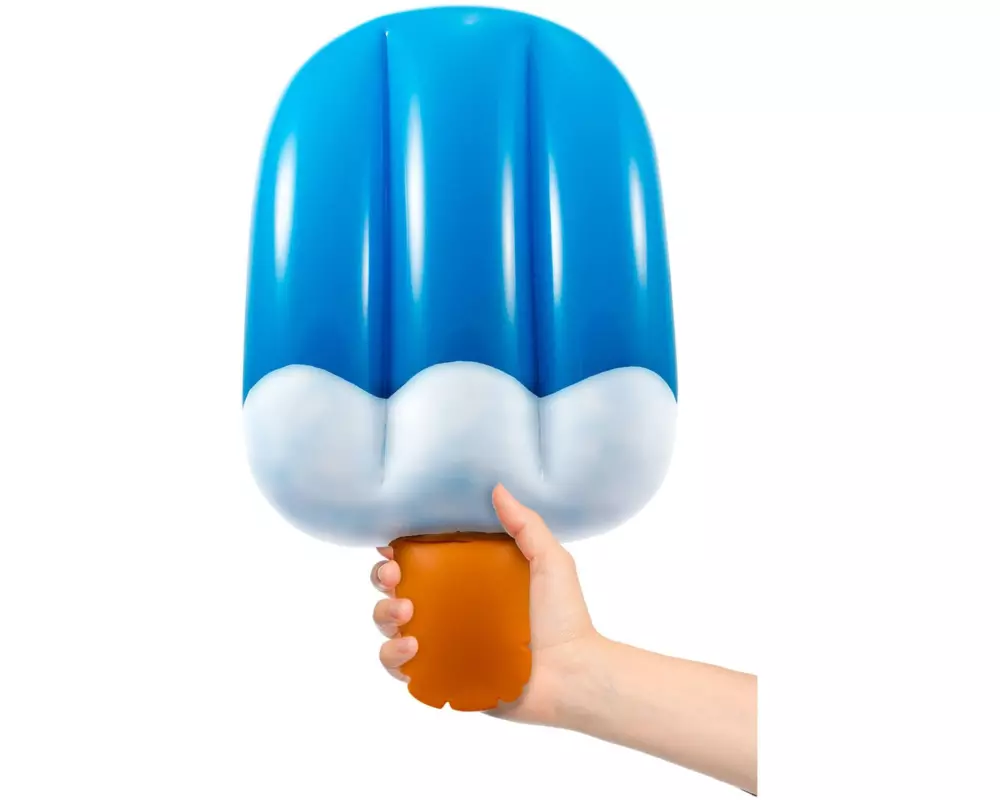 Folat Aufblasbares Accessoire Wassereis Blau/Weiss