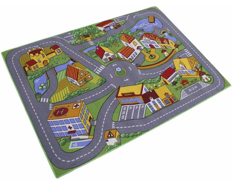 Meubinex Quiet Town Spielteppich 95x133cm