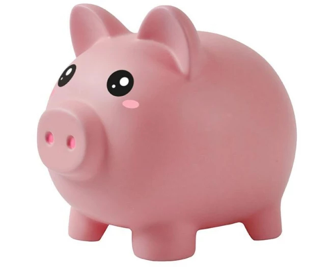 Basteln Spardose Schwein