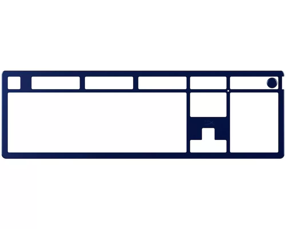 HyperX Alloy Rise Top Plate marineblau