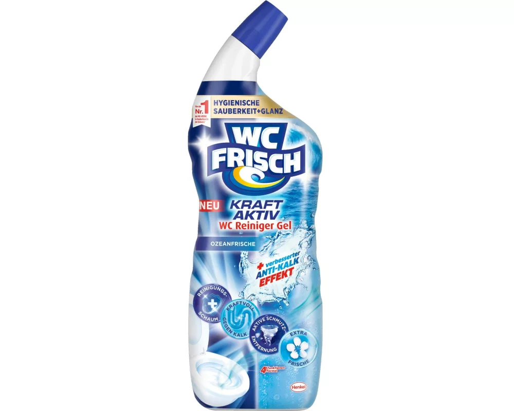 WC Frisch WC-Reiniger Kraft-Aktiv Reiniger Ozeanfrische 750 ml