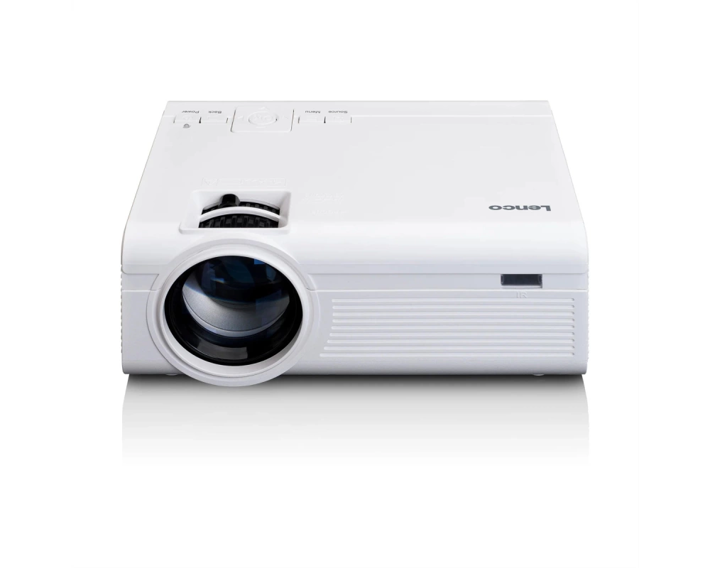 Lenco Beamer LPJ-280WH weiss, LED, , HDMI, AV-In, 2800 Lum. 3000:1