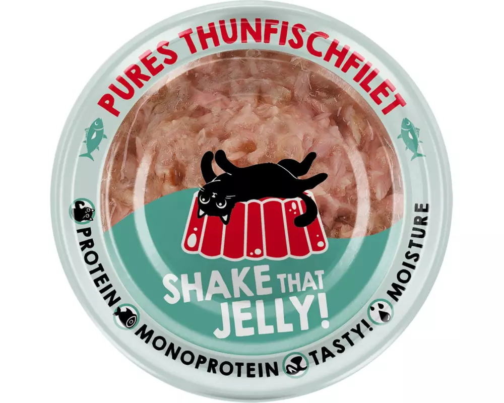 Lucky Lou Extra Food Thunfischfilet in Gelée, 70 g