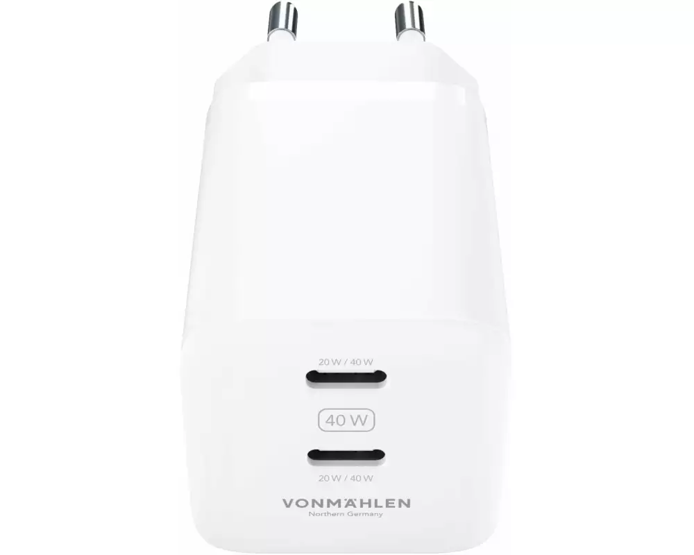 Vonmählen USB-Wandladegerät Unity GaN 40W