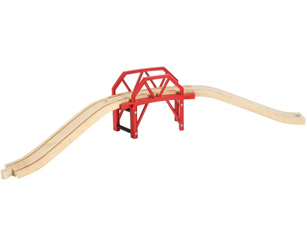 BRIO Eisenbahn Bahnbrücke mit Auffahrten