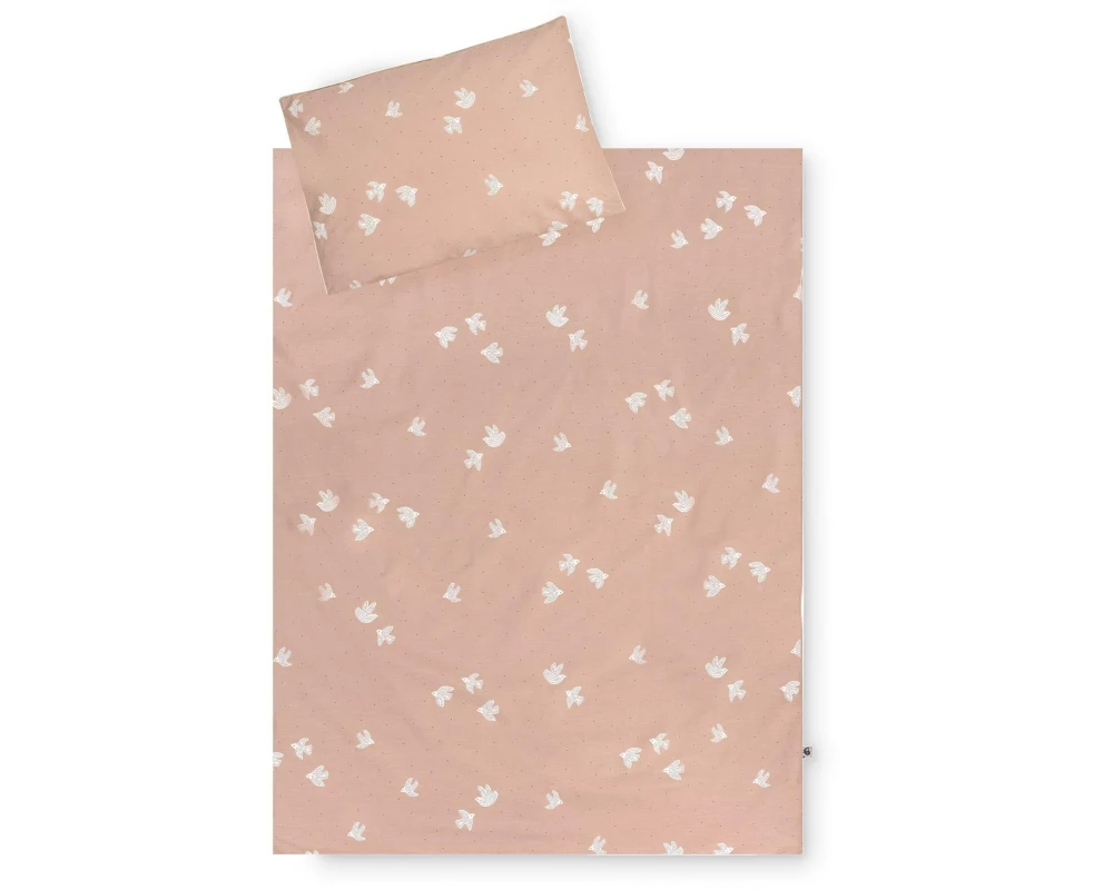 Julius Zöllner Kinderbettwäsche Organic Birdy, 80/80+35/40