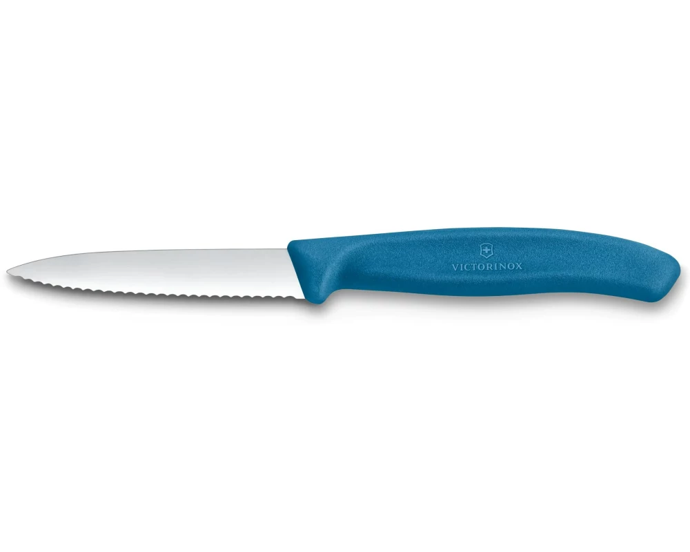 Victorinox Gemüsemesser Swiss Classic, 8 cm, Blau