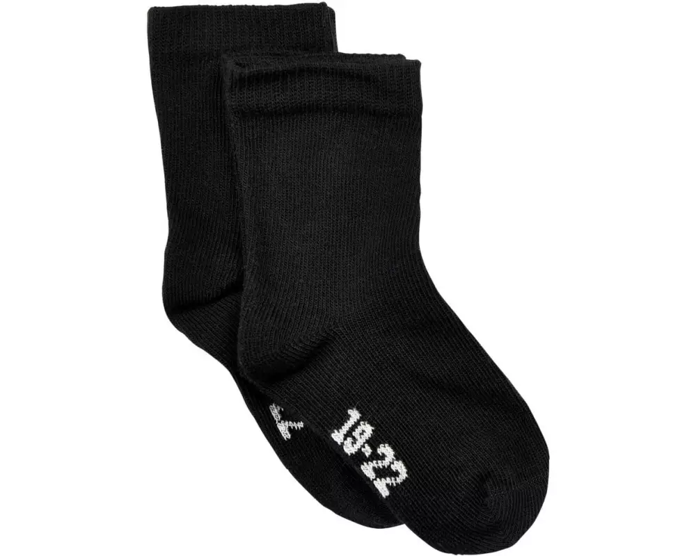 minymo Socken 2er Set Schwarz Gr. 27 - 30