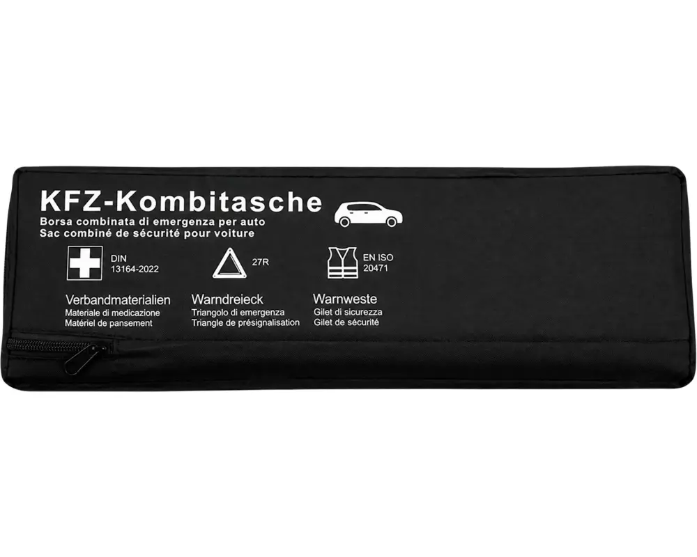 CPC Erste Hilfe Kombitasche mit Pannendreieck und Warnweste