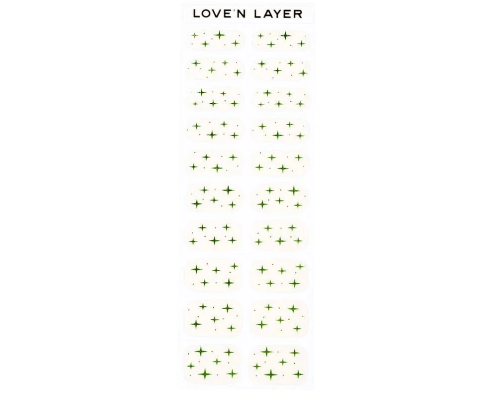 LoveNLayer Starburst Emerald Green, 20 Stück