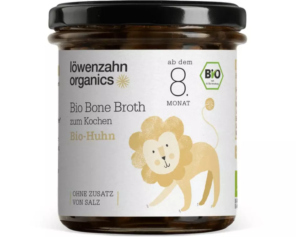 löwenzahn organics Bio Bone Broth Huhn, 180 g