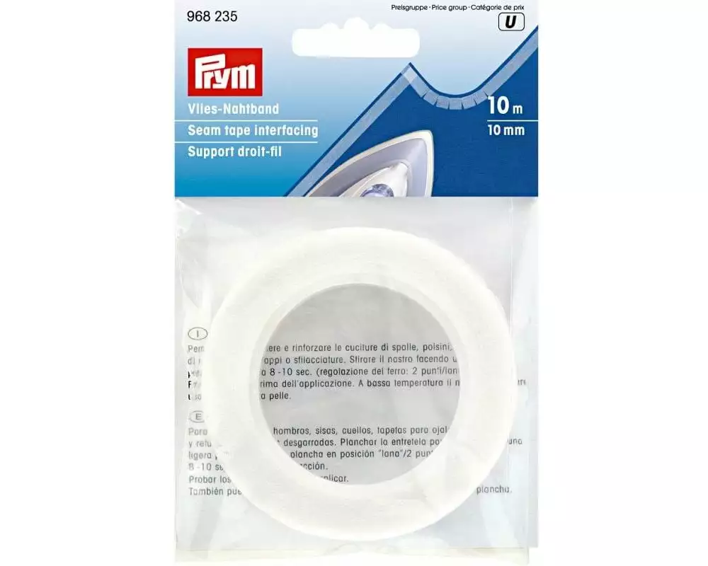 Prym Vlies Weiss, 10 mm x 10 m
