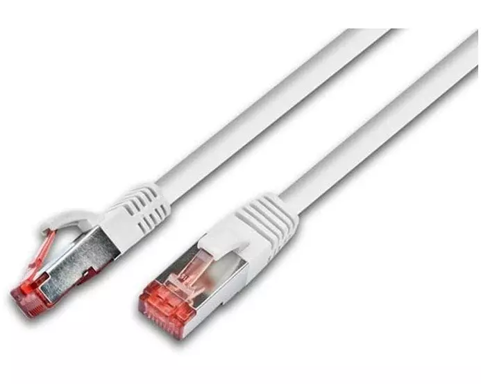 Wirewin Patchkabel RJ-45 - RJ-45, Cat 6, S/FTP, 0.5 m, Weiss