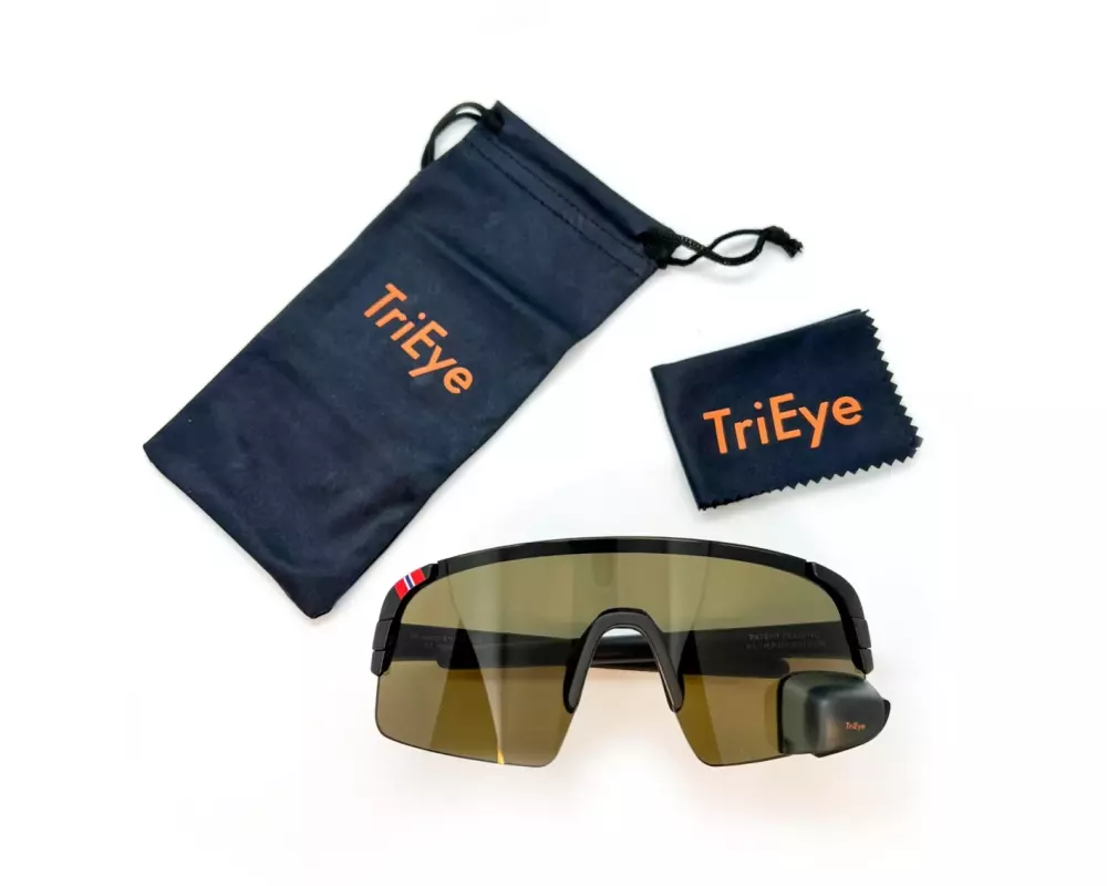 TriEye Sportbrille View Sport Edition HD Schwarz