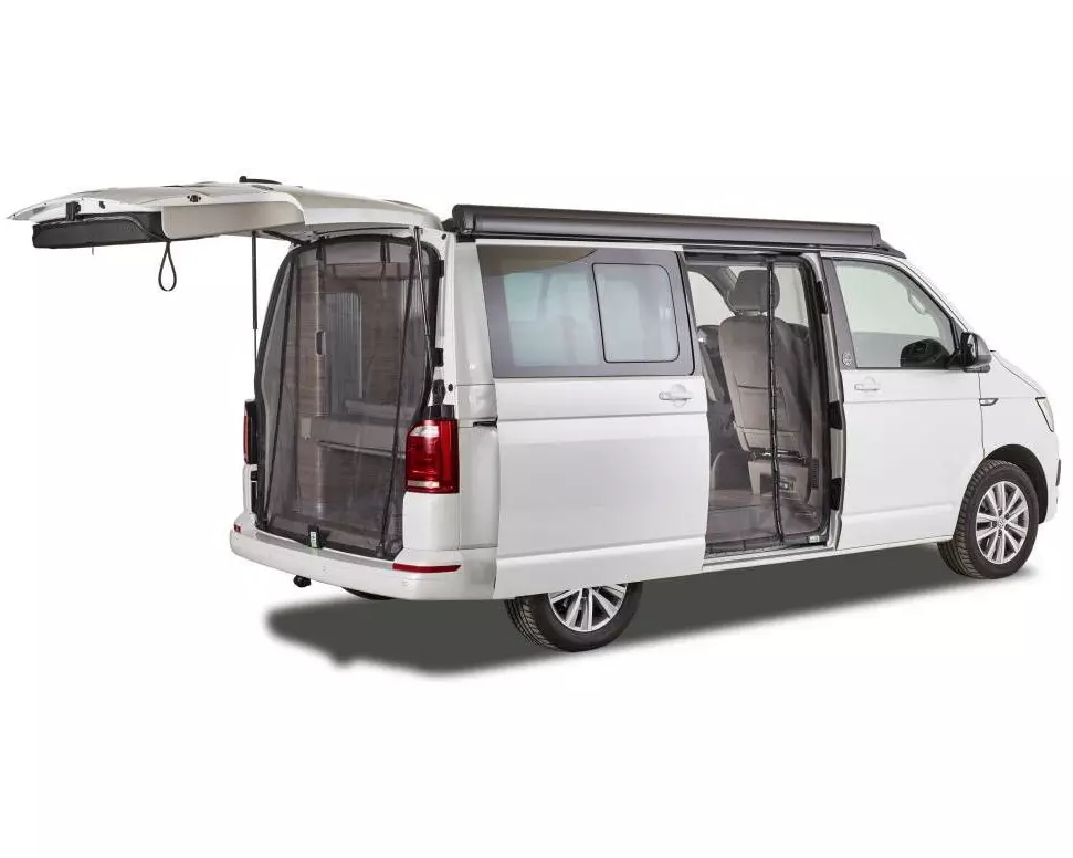 Van Quito Moskitonetz im Heck