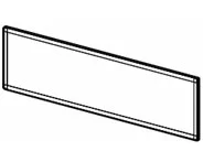 APC HyperPod Roof, 4ft Aisle, Simple Roof Panel, 300mm