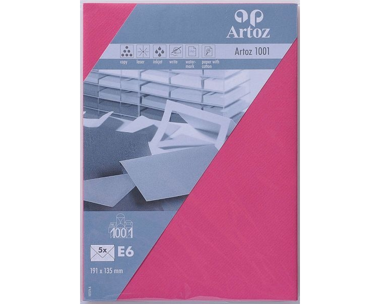 ARTOZ Couverts 1001 E6 107374184 100g, fuchsia 5 Stück