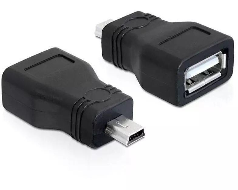 Delock USB 2.0 Adapter USB-A Buchse - USB-MiniB Stecker
