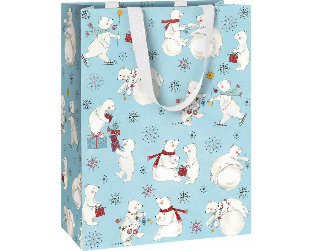 Stewo Geschenktasche Nebi 23 x 13 x 30 cm, Hellblau
