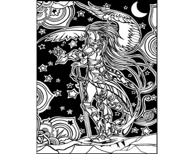 Tataruga Malset Samtbild A4, Kriegerengel