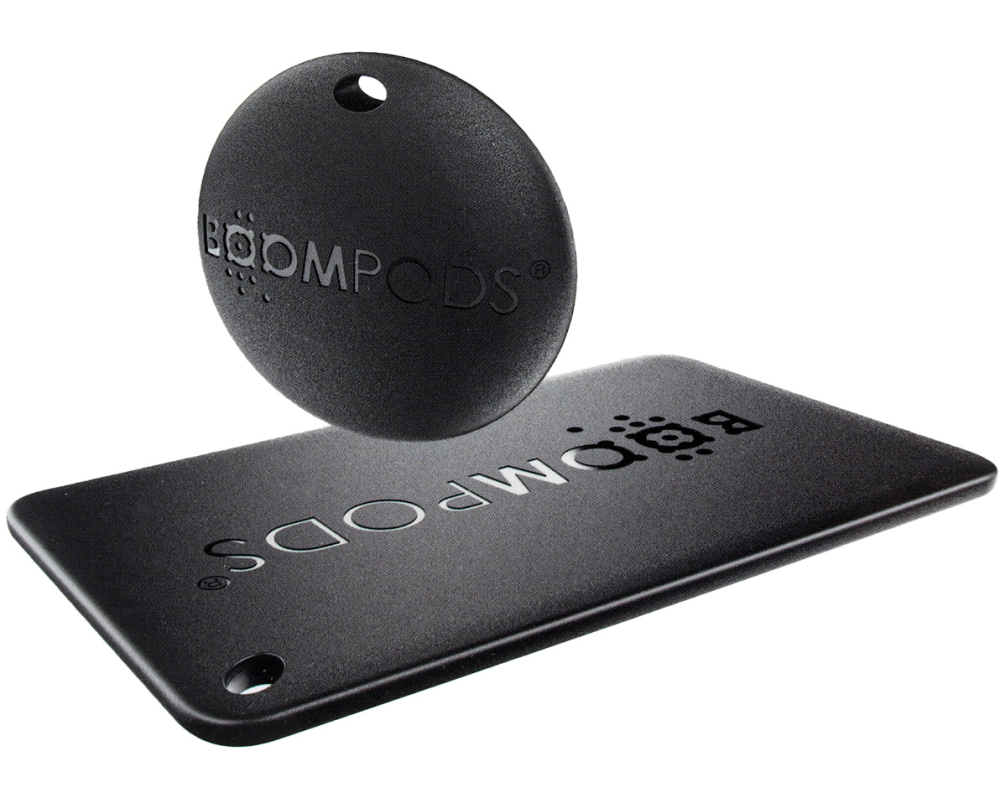 BOOMPODS Tag & Card Bundle Pack TAGBUN black