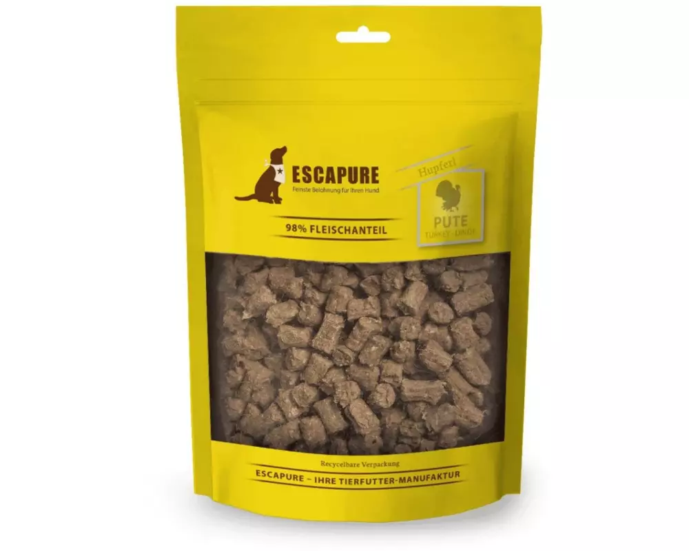 Escapure Leckerli Puten Hupferl 150 g