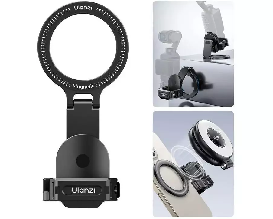 Ulanzi PM01 Pocket 3 Magsafe Metall Schwarz