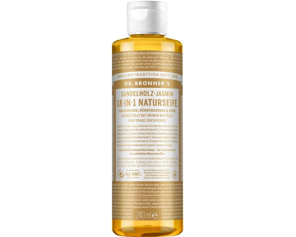 Dr.Bronner's Naturseife 18in1 Sandelholz Jasmin 240 ml 240 ml