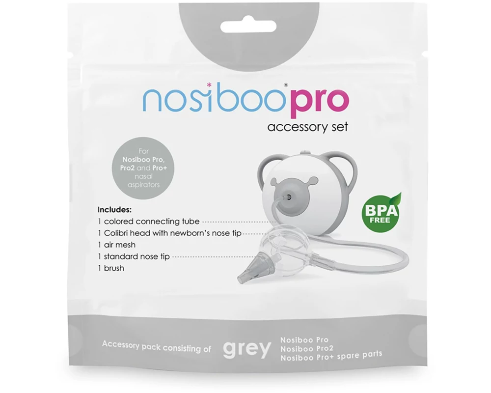 nosiboo Ersatzteile Accessory Set grau für Nosiboo Pro