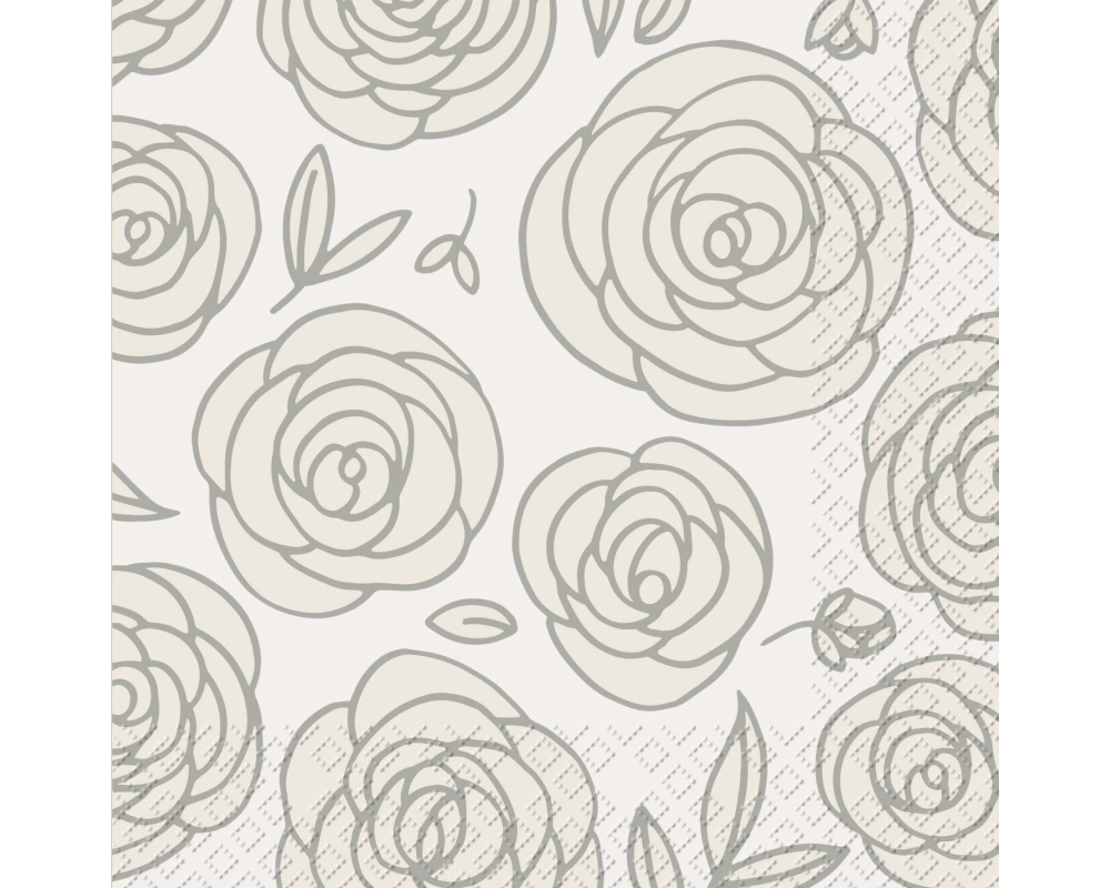 STEWO Serivette Giuseppa 33x33cm 2572576150 beige FSC 20 Stück