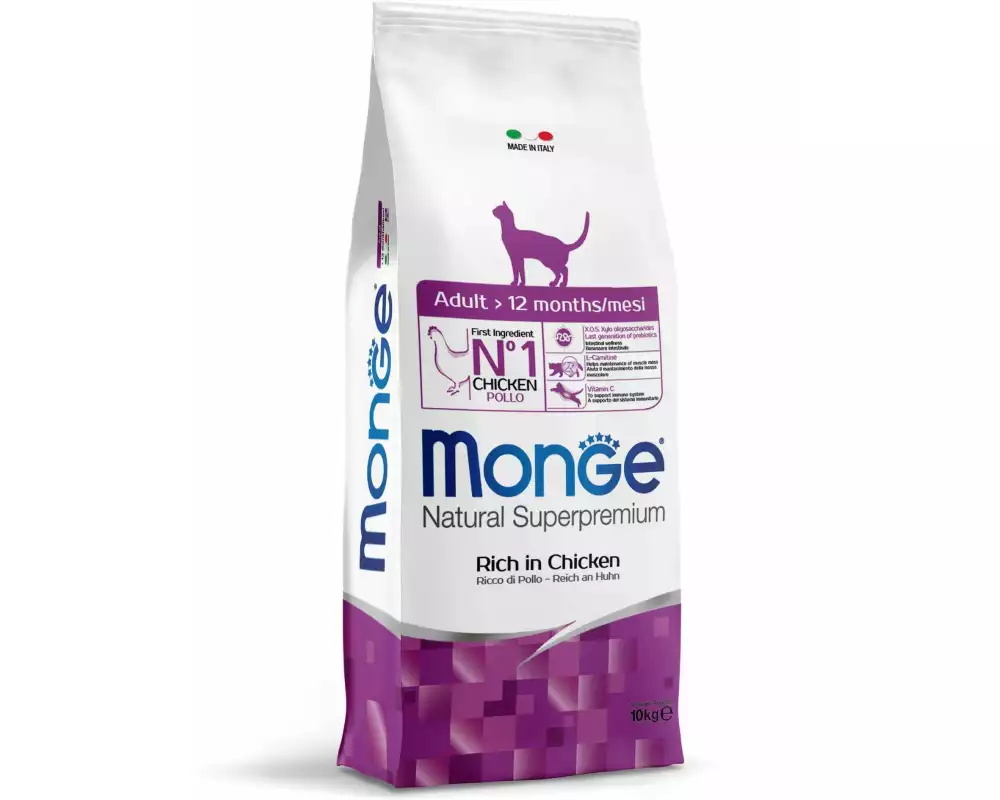Monge Trockenfutter Katze Adult Huhn 10 kg