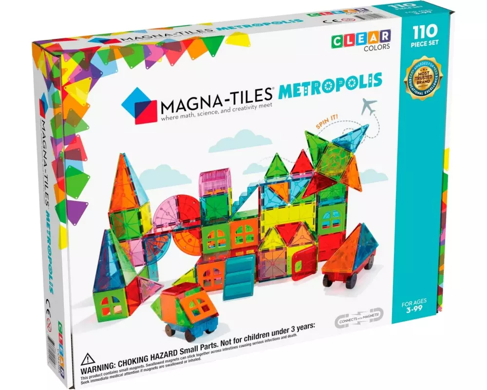 Magna-Tiles Bausteinmodell Metropolis Set