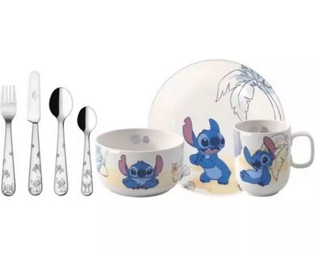 Villeroy & Boch Kindergeschirrset Disney Stitch 7-teilig