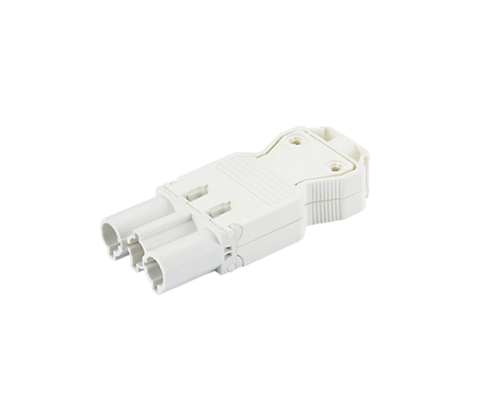 BACHMANN Gerätestecker GST18/3 weiss