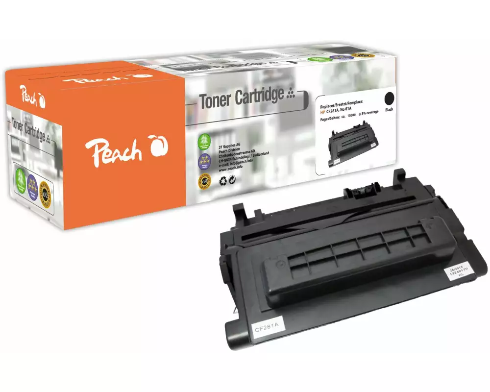 Peach Toner HP Nr. 81A (CF281A) Black
