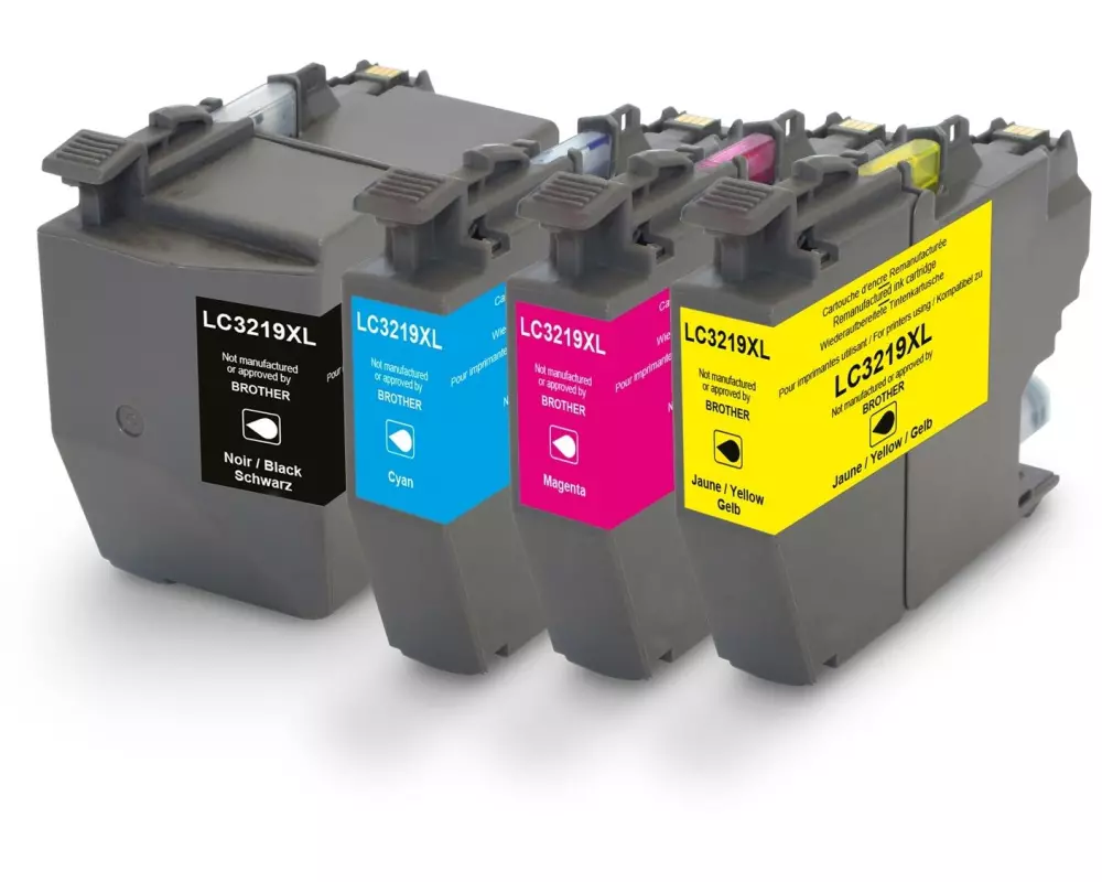 Generic Ink Tinte Brother LC3219 XL Multipack Black/Cyan/Magenta/Yellow
