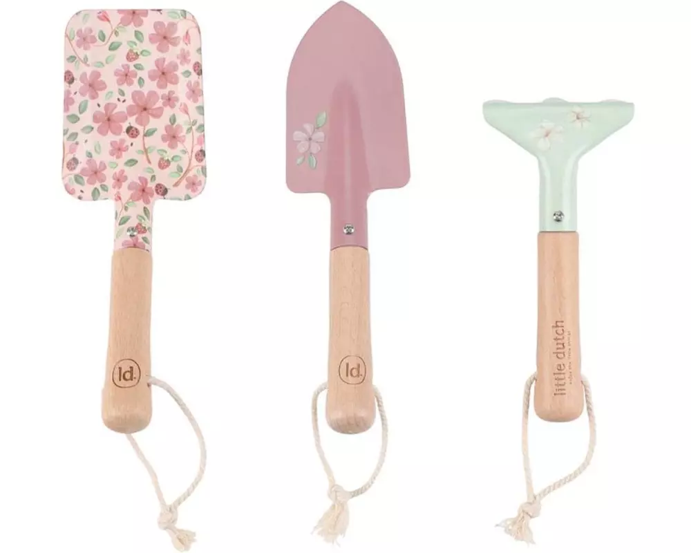 Little Dutch Gartengeräte-Set – Fairy Garden FSC 3 Teile