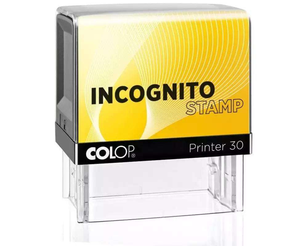 Colop Stempel Incognito 30 Schwarz